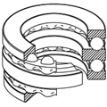 双向推力球轴承