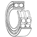 双列角接触球轴承
