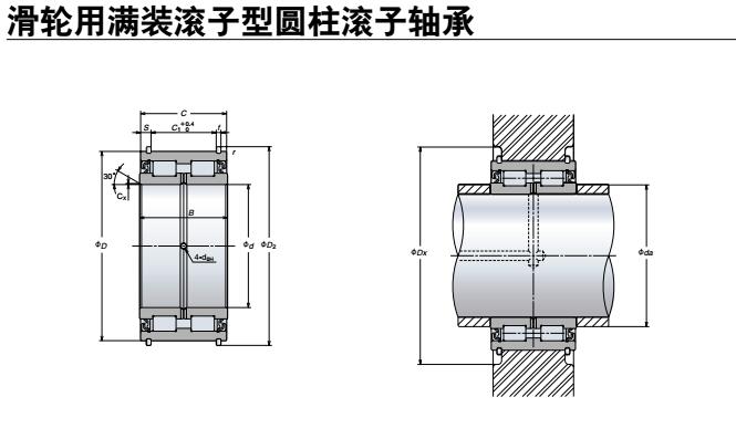 滑轮专用轴承图解